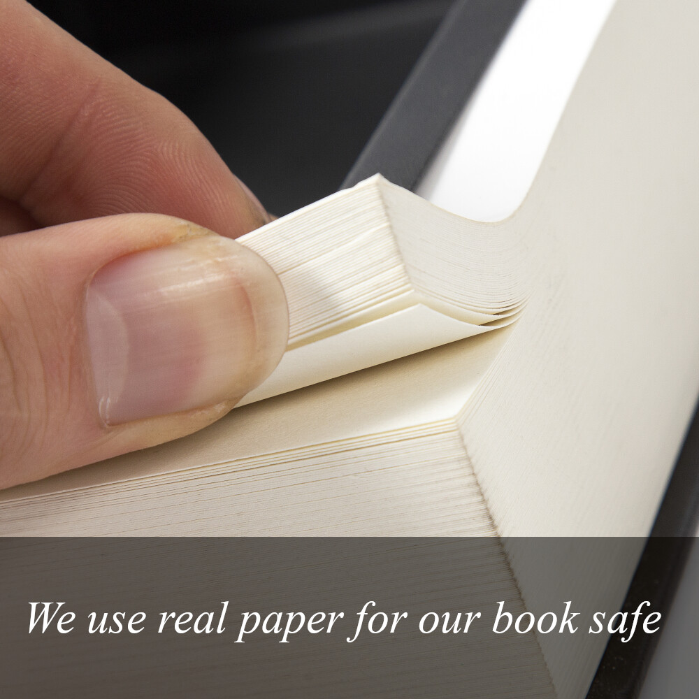 Portable Diversion Book Safe with Secret Compartment (Bible)