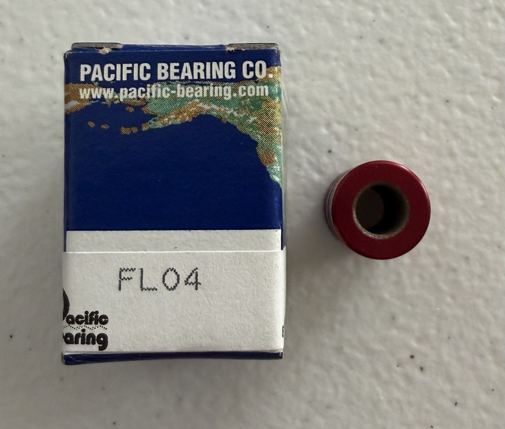 Pbc Linear Fl04 Standard Linear Bearing, 1/4 In.