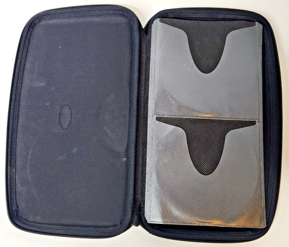 Laserline 48 Disc CD/DVD Black Clamshell Storage Case**Pre-Owned**
