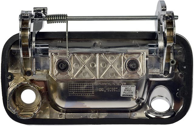 Dorman 91077M Tailgate Handle Compatible with Ford Models, Chrome (OE FIX)