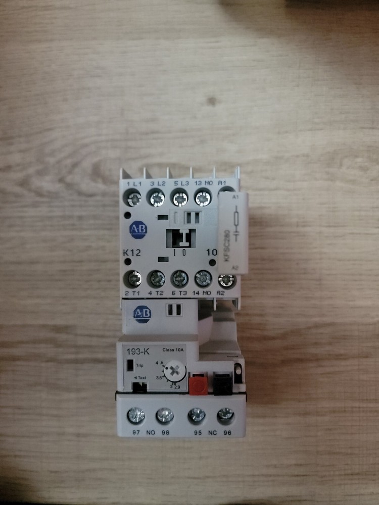 Allen Bradley Motor Starter Assembly