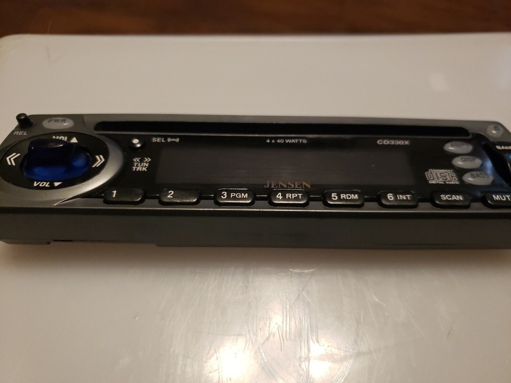 JENSEN CD330X FACEPLATE "N" Type untested