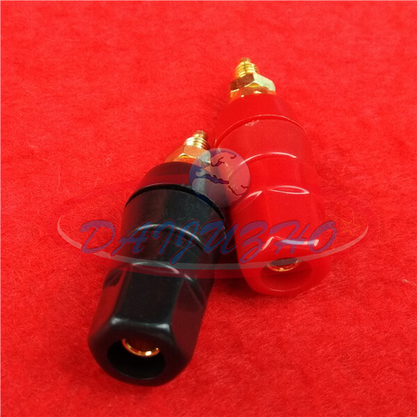 2pcs 5-WAY Speaker Cable TERMINAL BINDING POST new