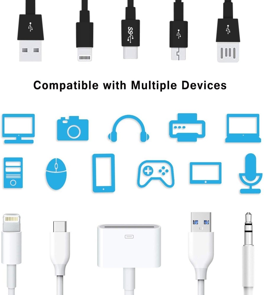 Cable Protector/Wire Repair/Pets Chew Cable Protector/Headphone Saver, 8 Pc S...