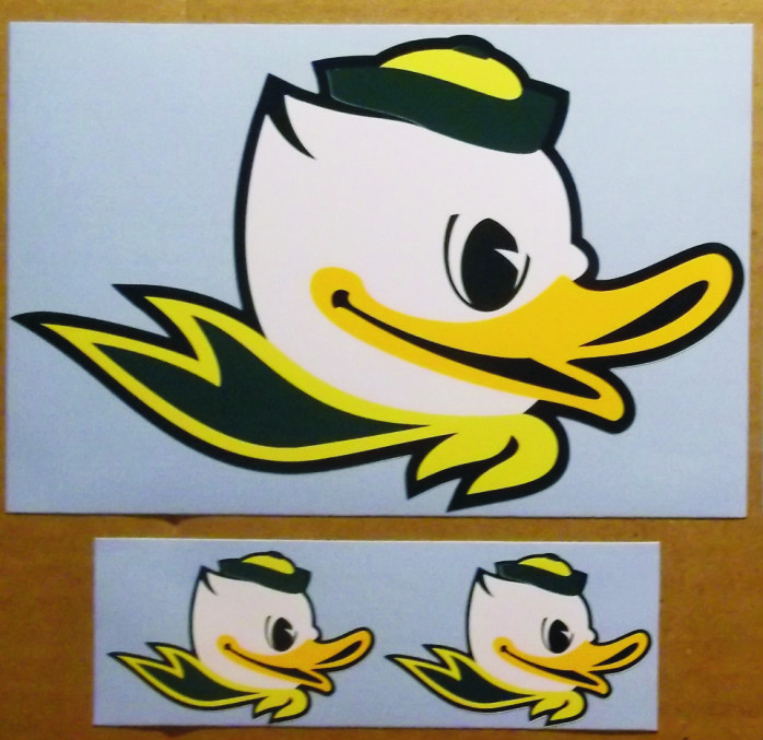 Oregon Ducks Sticker Decal