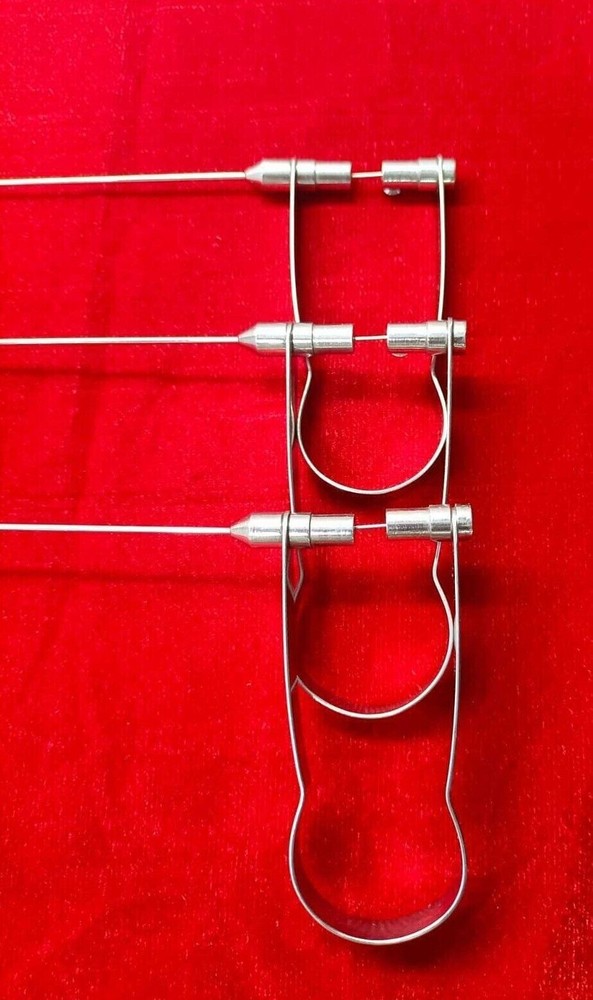 Laparoscopic Urology PCNL Bipronge Forceps 3fr 60cm Reusable Instruments - 3pc