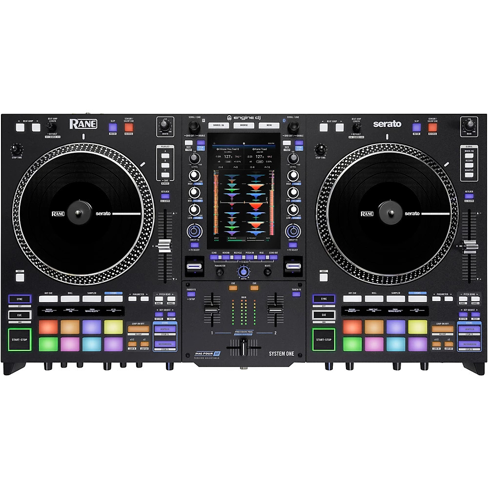 RANE System One Standalone Motorized DJ System - Black