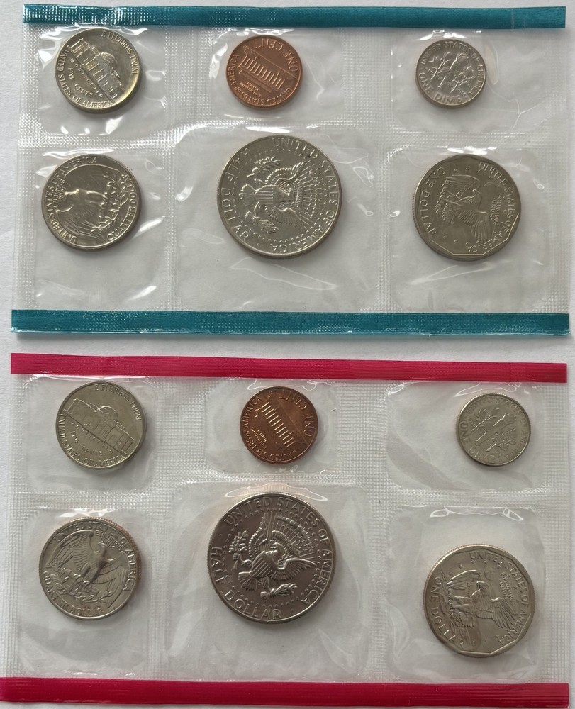 1979 US Mint Uncirculated Coin Set – P&D Mints Complete Original Packaging #408