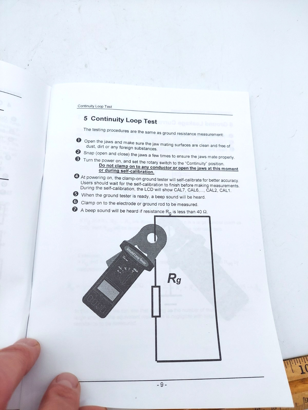 LEM GEO 15 Ground Loop Tester w/ Hard Case, Manual & Test Loop **Maybe New?**