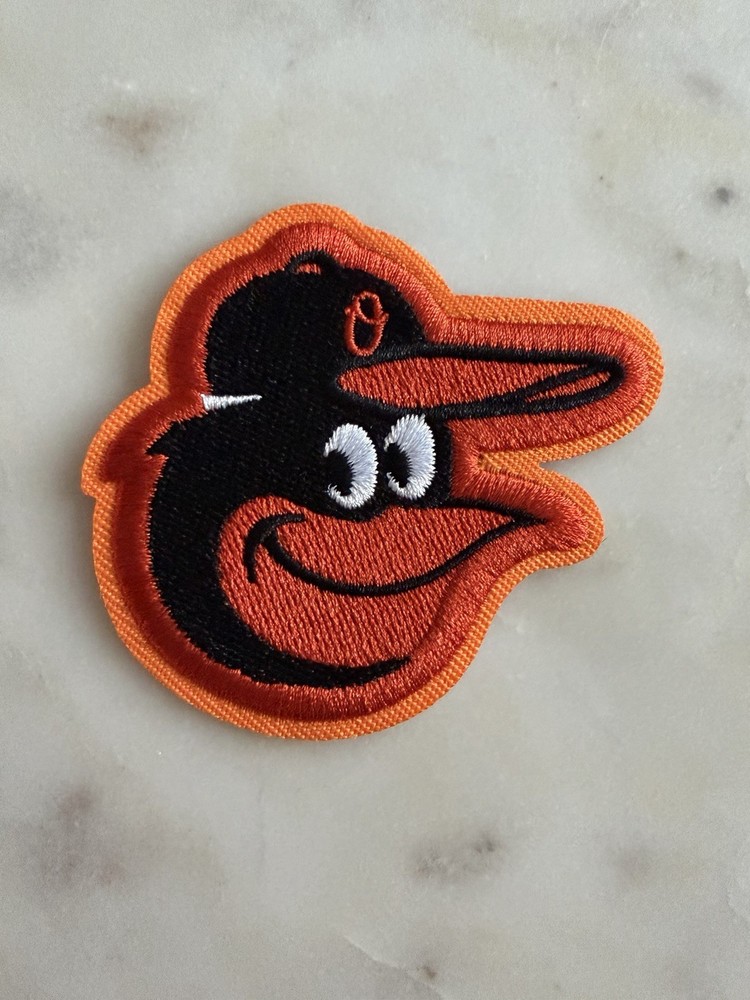 Embroidered Iron On Patch ~ Baltimore Orioles