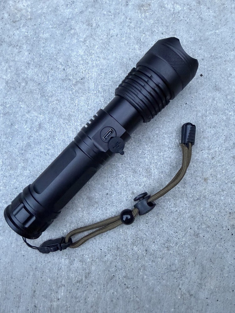 Snap On Tools Rechargeable LED high-power Flashlight USB-C Black Snap-On Racing