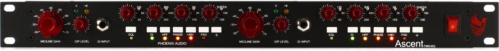 Phoenix Audio Ascent Two Microphone Preamp with EQ