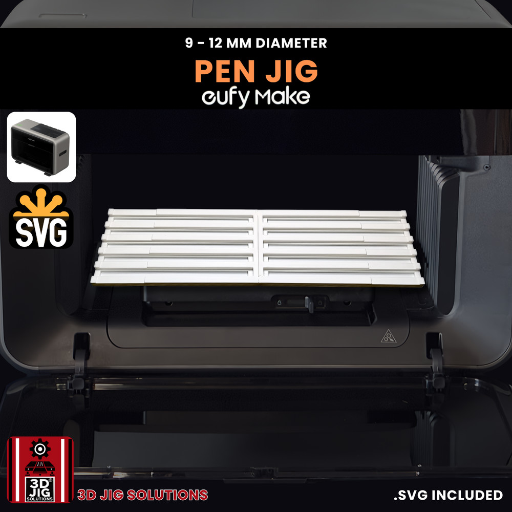 EufyMake E1 Jig | Pen UV Printer Fixture | UV Printing Alignment Tool