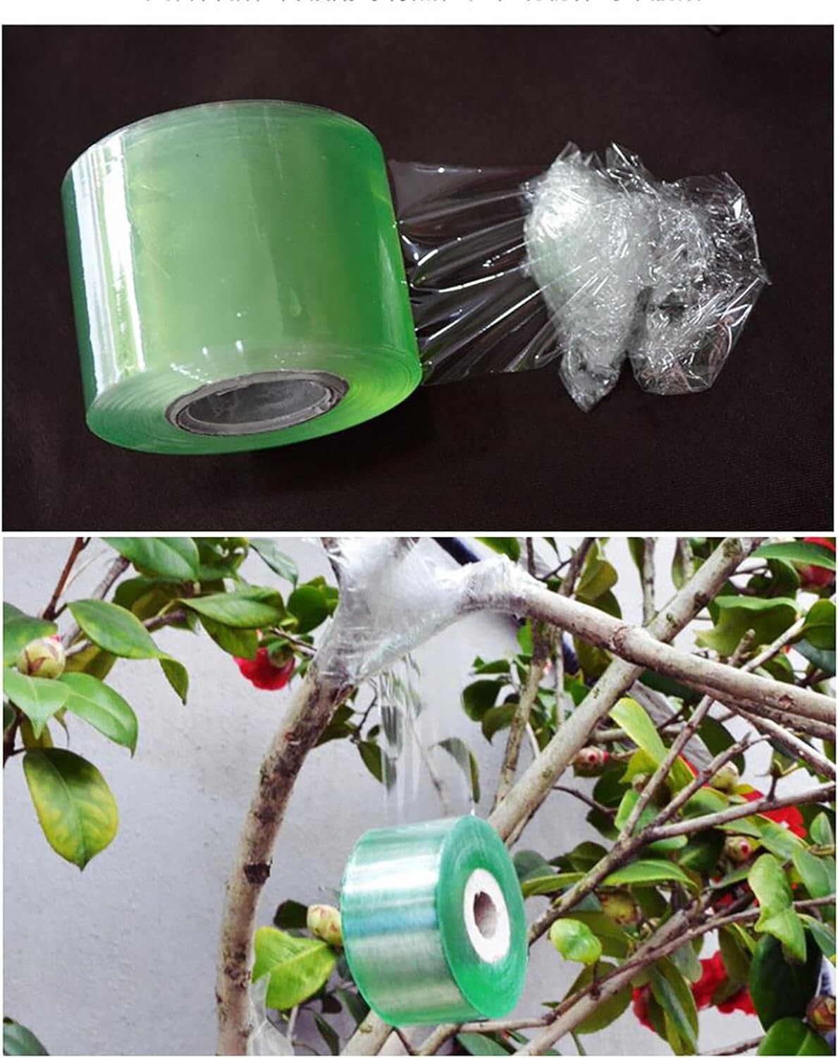 3 Rolls Grafting Tape Stretchable Garden Plants Repair Tape for Fruits Tree