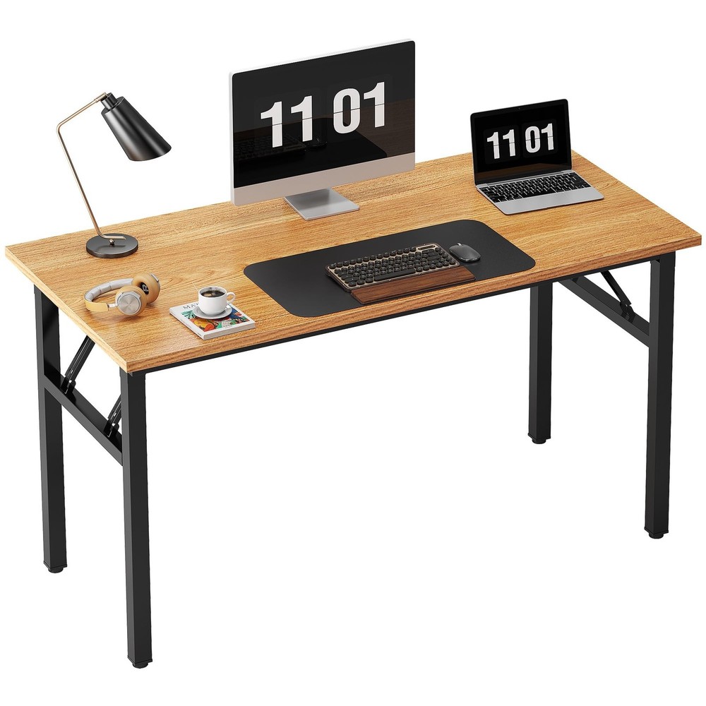 Need Home Office Desk 47 inches Folding Computer Table Workstation No Install...