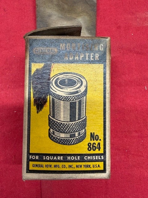 General Tools No. 864 Mortising Adapter - New, Old Inventory