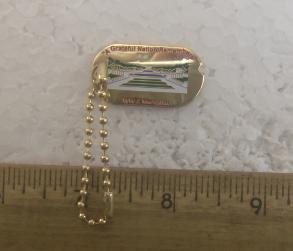 World War II Memorial Pin