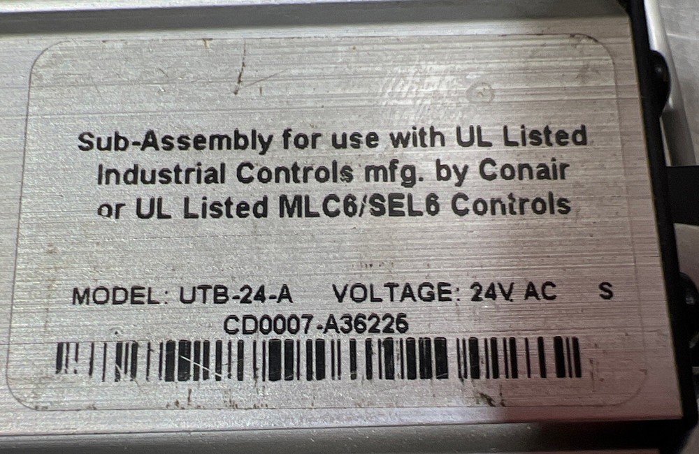 CONAIR material Hopper Universal Terminal Box Model UTB-24-A