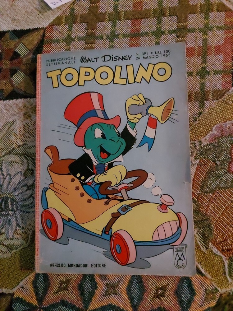Mickey Mouse No. 391 From 1963 With Figures