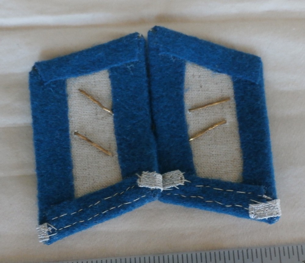 WW2 German DLV collar tabs 6 sets Original