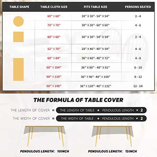 Rustic Rectangular Tablecloth 52x70 Inch, Bird 52" x 70" (Rectangular) Green