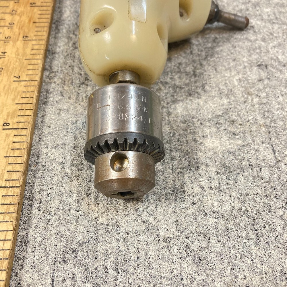 Jacobs Drill Chuck Multi-Craft 0-1/4" Cap w/ Right Angle Attachment USA