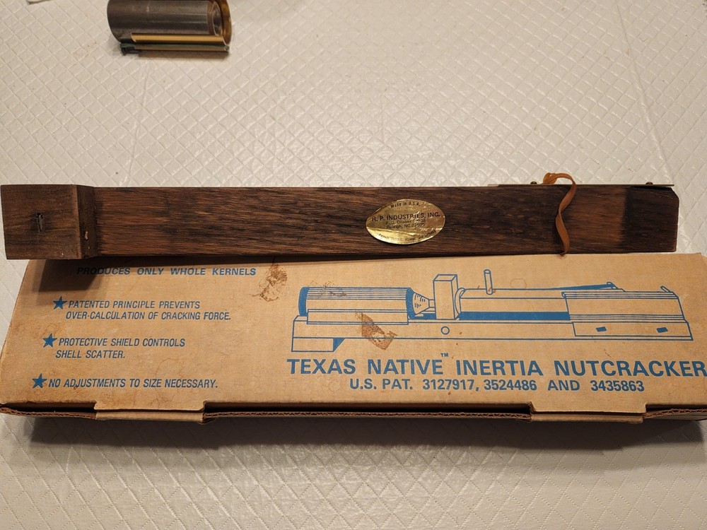 Vintage Texas Native Inertia Nutcracker Model 7141