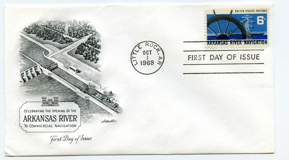 1358 Arkansas River Artmaster FDC