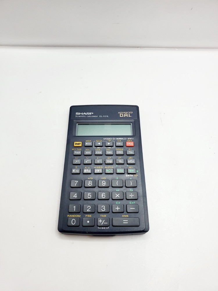 Sharp Scientific Calculator EL-531L Advanced D.A.L.