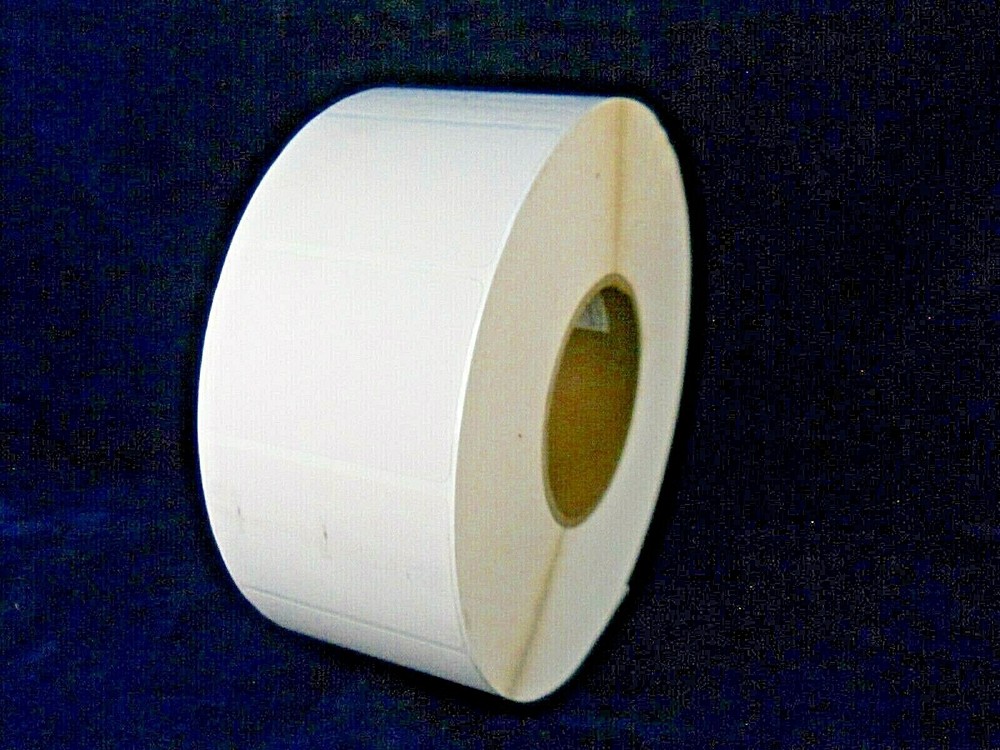 RECTANGLE LABELS, PAC10021FC, 3" X 2", 3000 LABELS PER ROLL, 8 ROLLS PER BOX