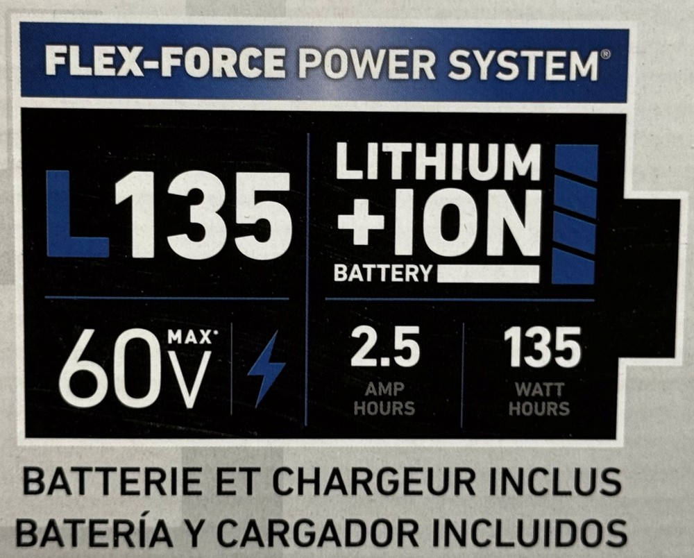 Toro 60V Battery String Trimmer - 51830 = FI