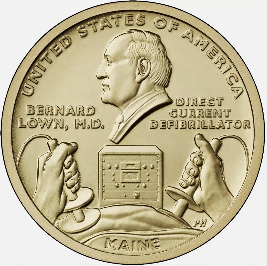 2024 P &D American Innovation $1 Dollar - Maine - US Mint - UNC - Set 2 coin