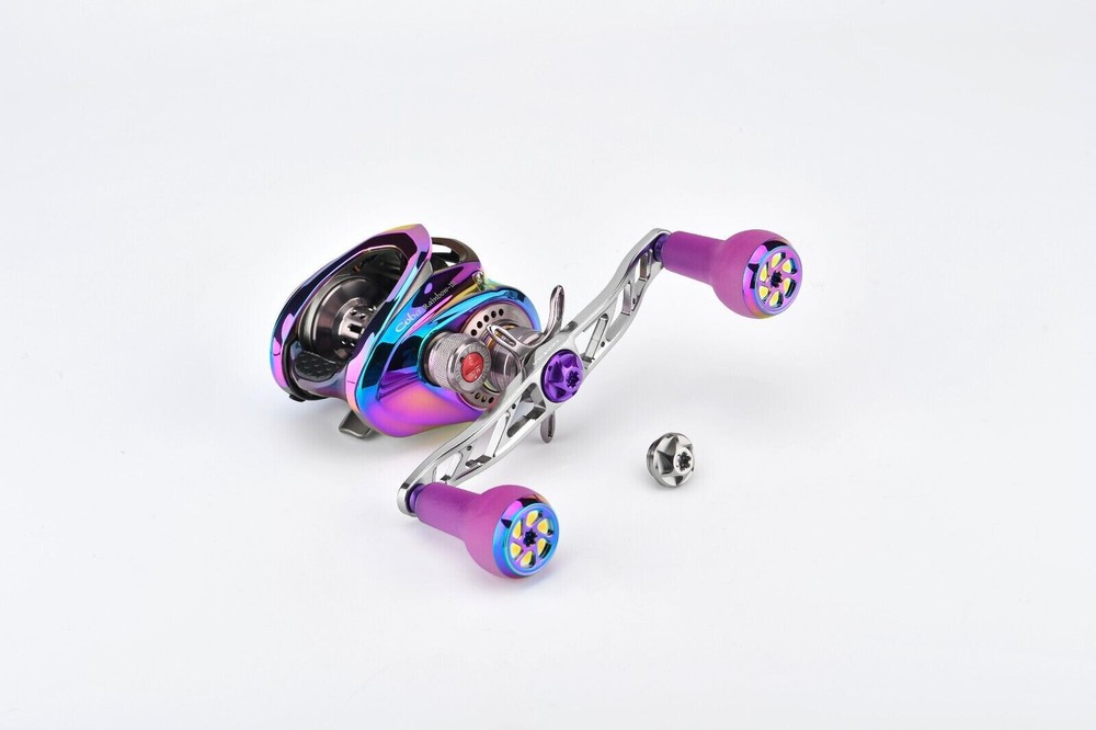 Gomexus Power Handle for Shimano Curado DC Tranx Scorpion Baitcasting Reel 100mm