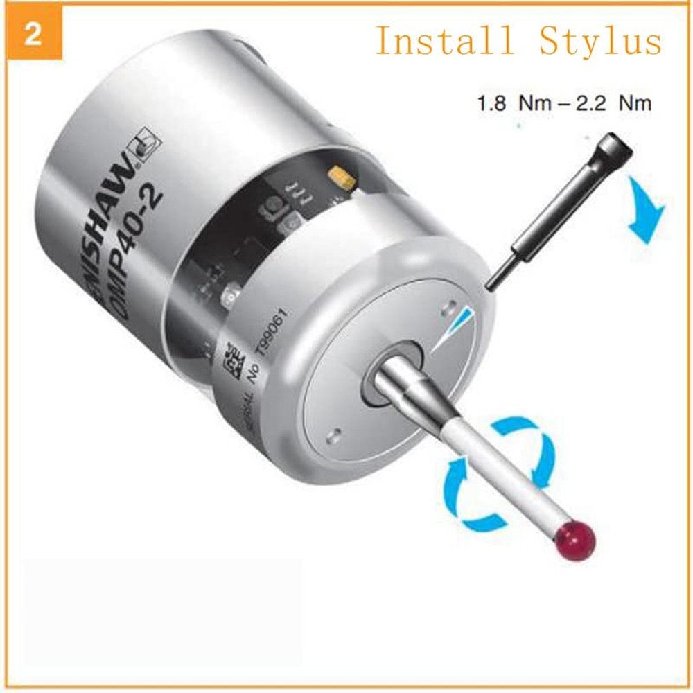 Cmm Touch Probe Stylus,Ruby Ball Stylus for CNC Probe Renishaw OMP40-2 OMP60 ...