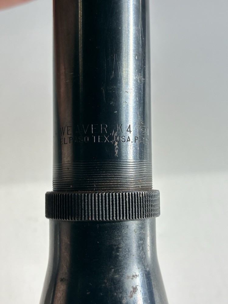Vintage Weaver K4 (60) Scope- READ DESCRIPTION!!!
