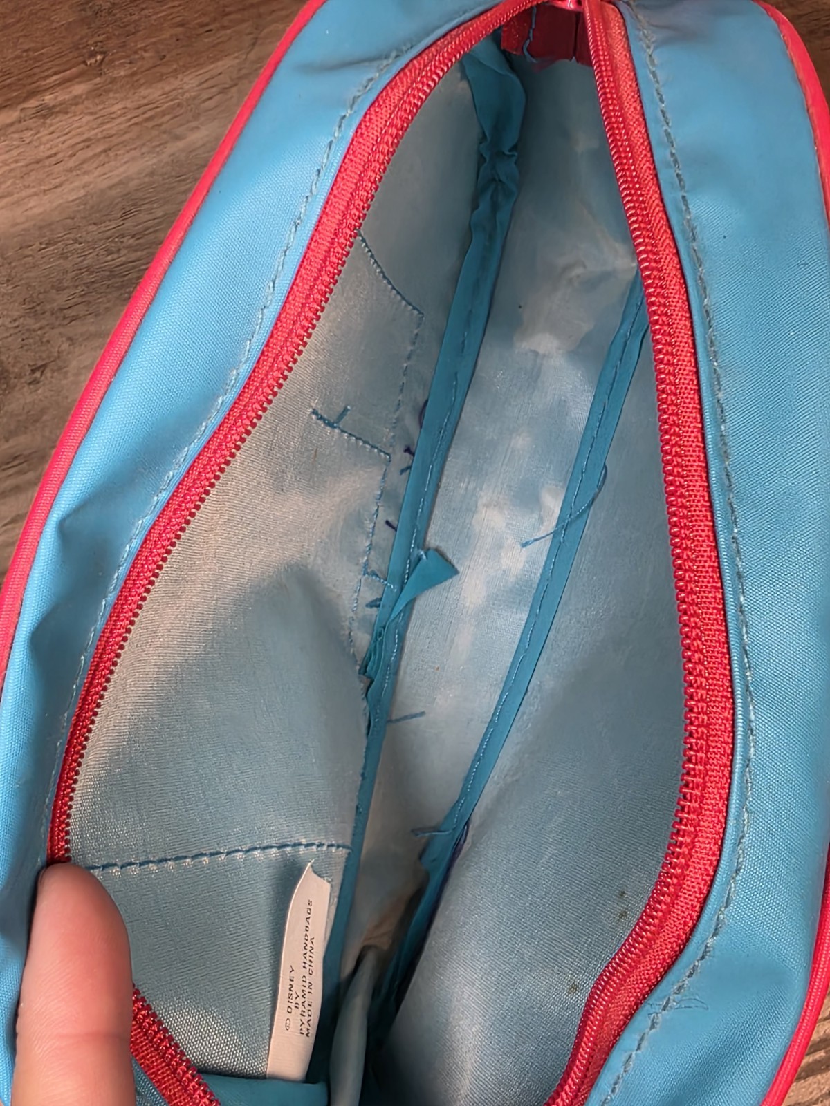 Vtg 90s DISNEY Pocahontas Kids Purse Bag Princess Vinyl By Pyramid Toy Costume