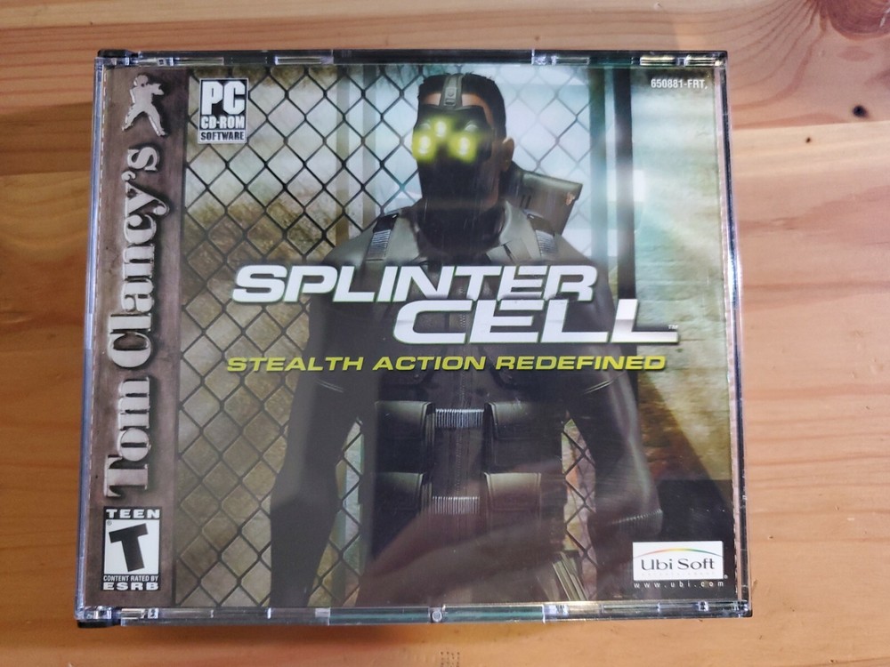 PC Action Game 2002 Tom Clancy Splinter Cell Stealth Action Redefined XP 2000 98
