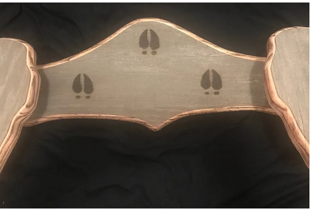 Custom Double European Trophy Display