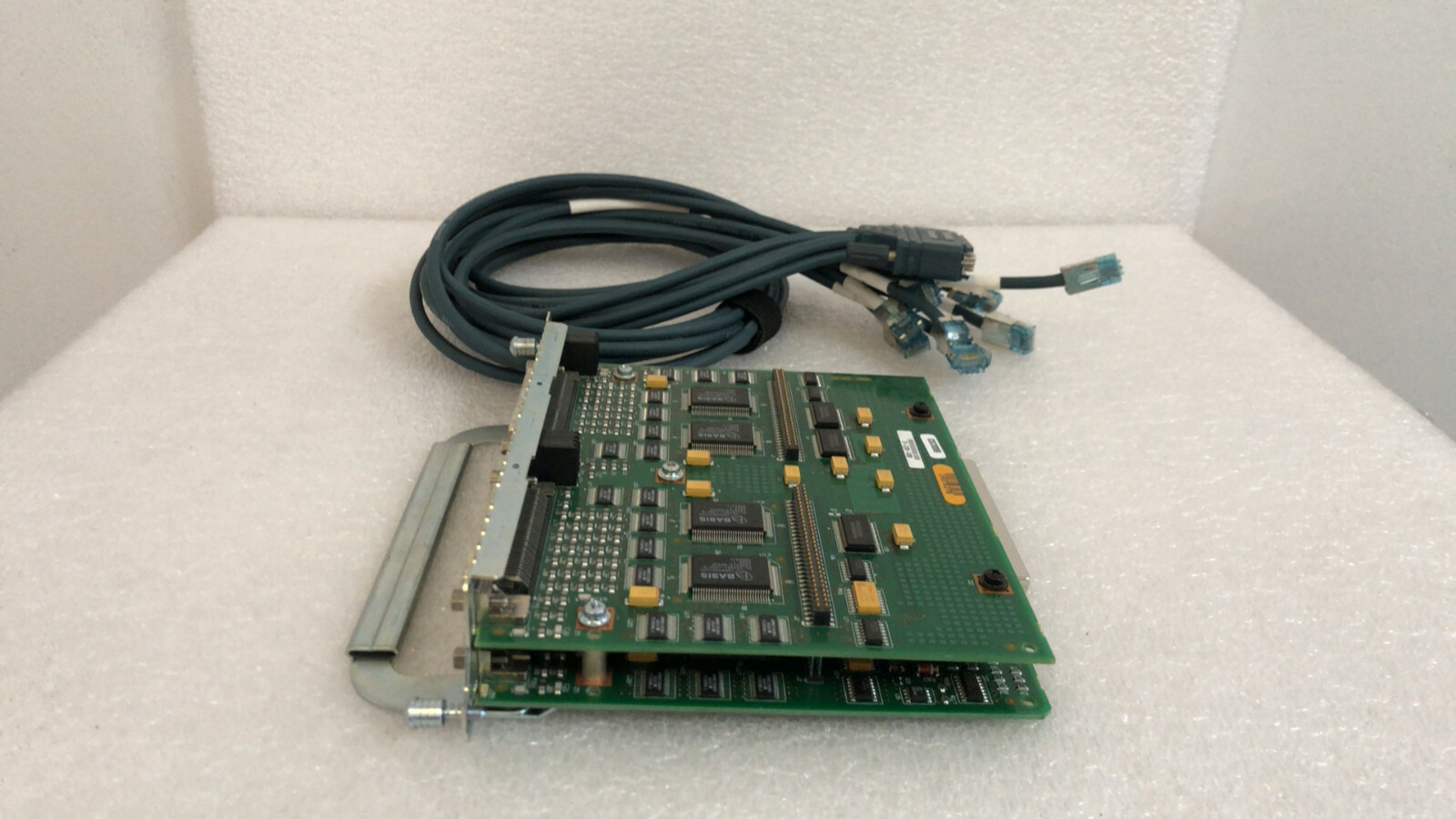 CISCO ASYNC-32A 32-Port Asynchronous Serial Network Module NM-32A w/ OCTAL CABLE