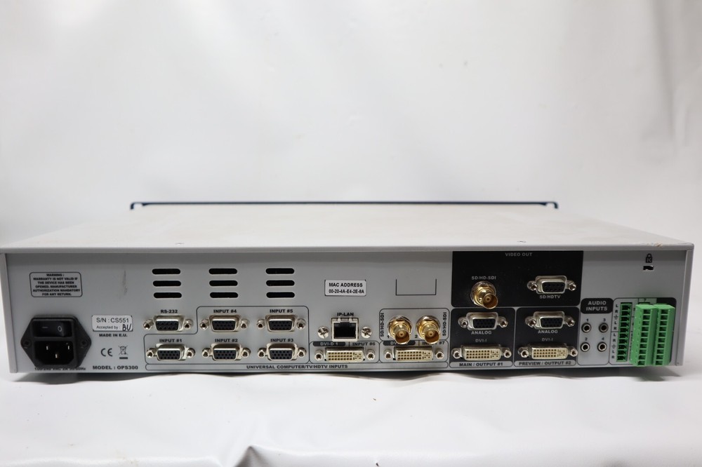 Analog Way OPS 300 Seamless Video Switcher