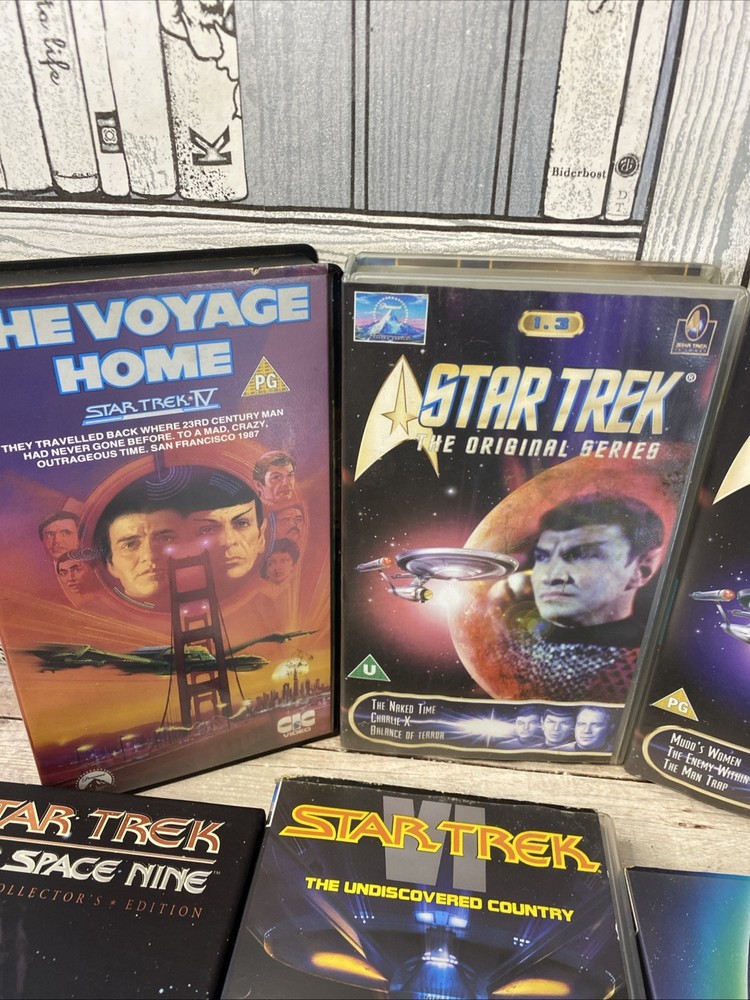Star Trek VHS Tape Bundle