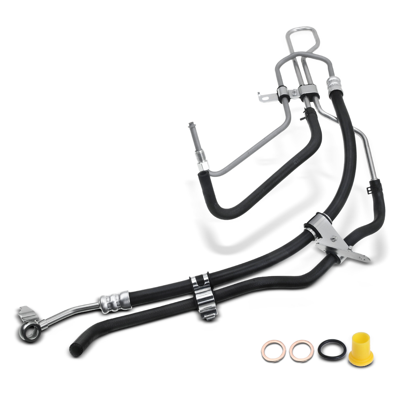 Power Steering Pressure & Return Line Assembly for Toyota Tacoma 05-19 2.7L 4WD