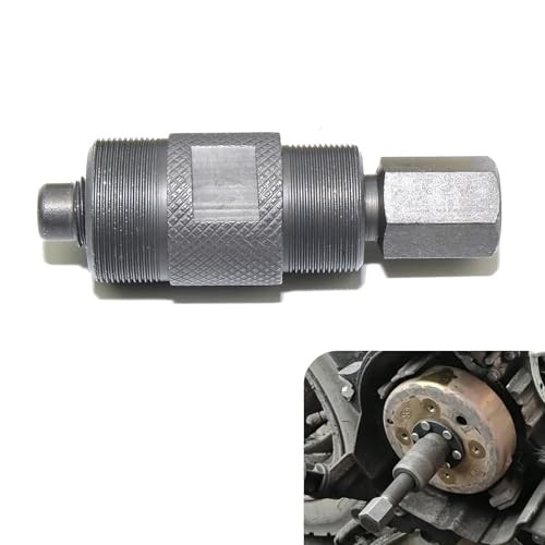 Flywheel Puller, Rotating Thread-on Rust-proof Stator Removal Tool, Motorcycle