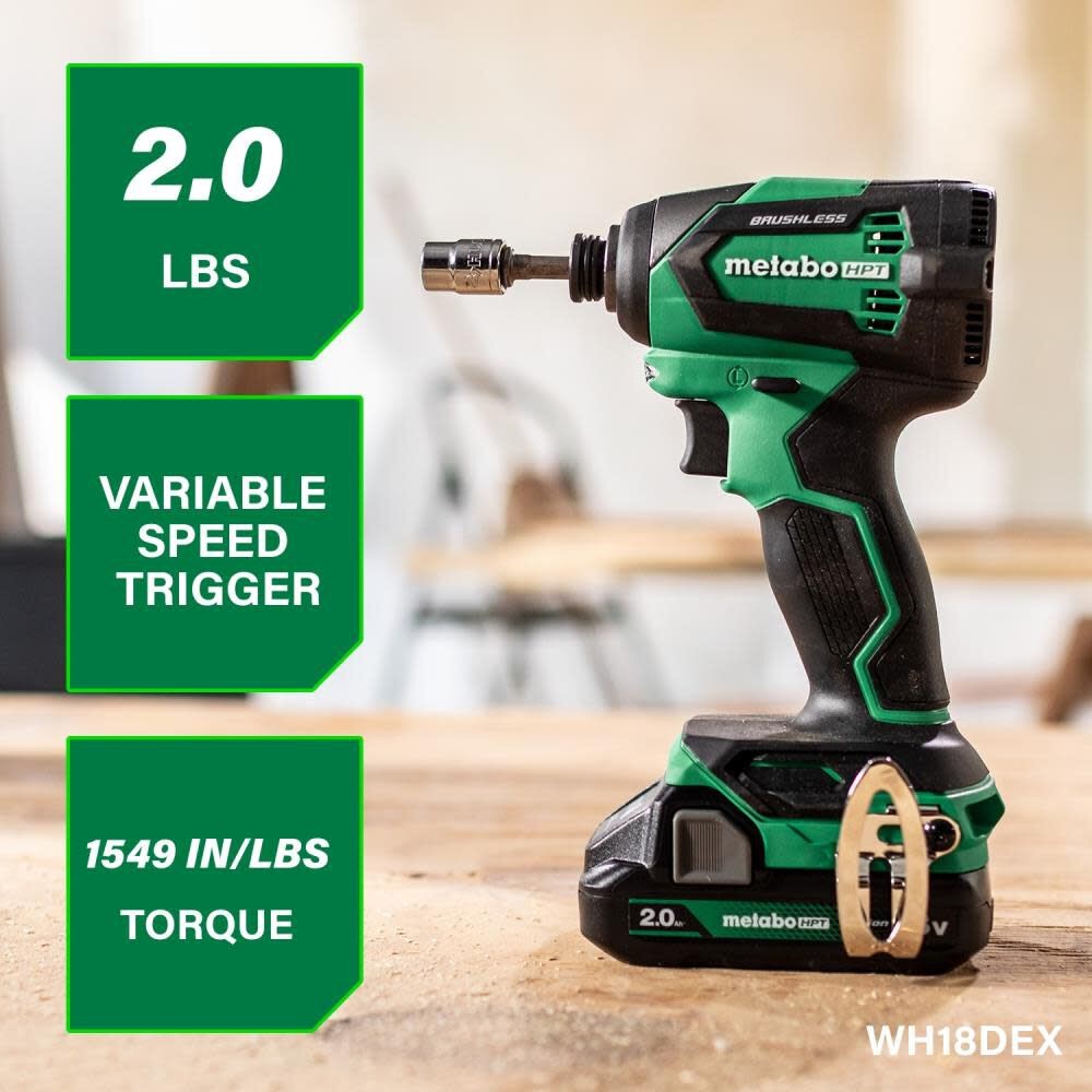 Metabo Hpt 18V Multivolt 4-Tool Combo Kit