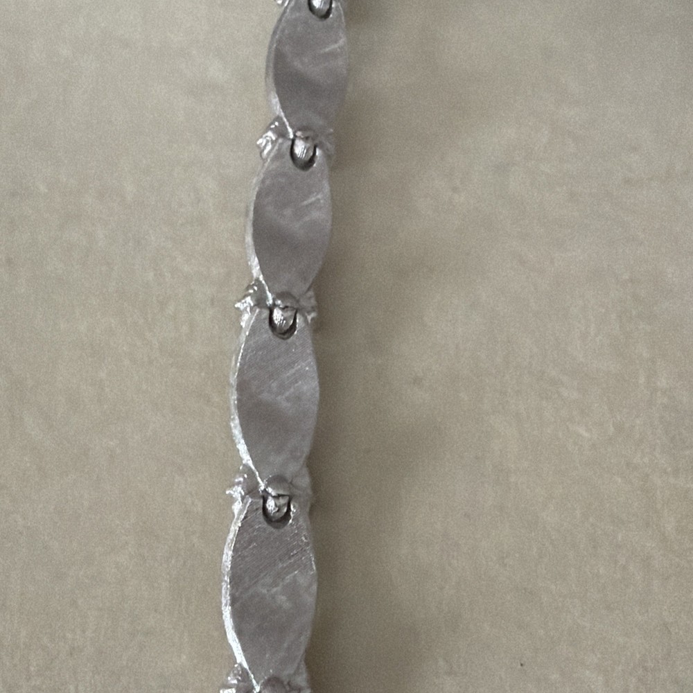 Crown Tarfari Rhinestone Bracelet Signed