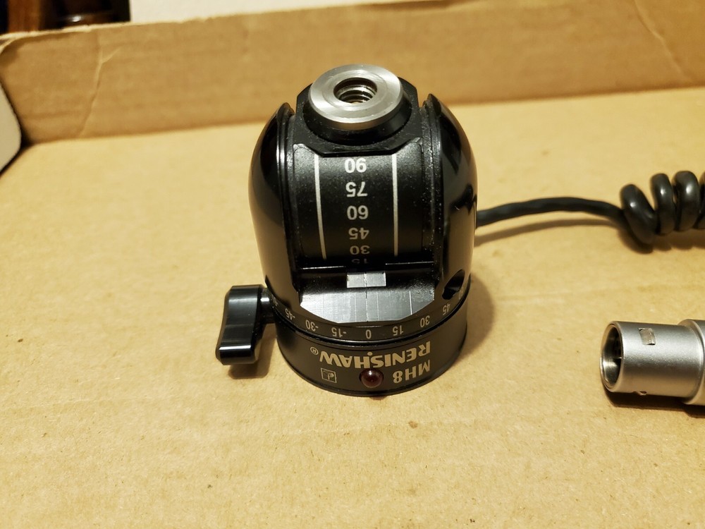 Renishaw MH8 Probe Head w/ Connector Cable