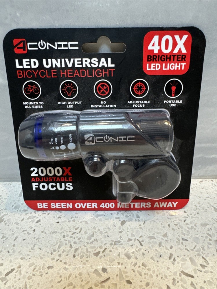 Bicycle Headlight 40x Brighter