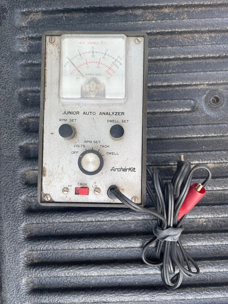 Vintage ArcherKit Auto Engine Analyzer Vintage Untested, Free Shipping!