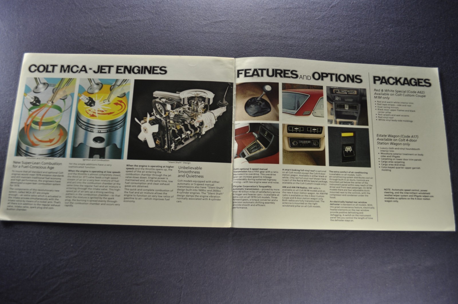 1978 Dodge Colt Brochure Coupe Sedan Wagon Mitsubishi Excellent Original 78
