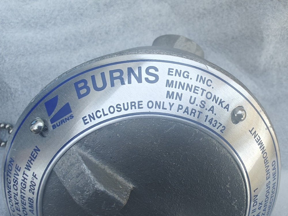 Burns - P/N: 14372 - Explosion Proof Connection Head - Enclosure Only - UNUSED